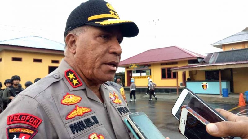 Kapolda : Waspadai Pergerakan KKB ke Wilayah Mimika