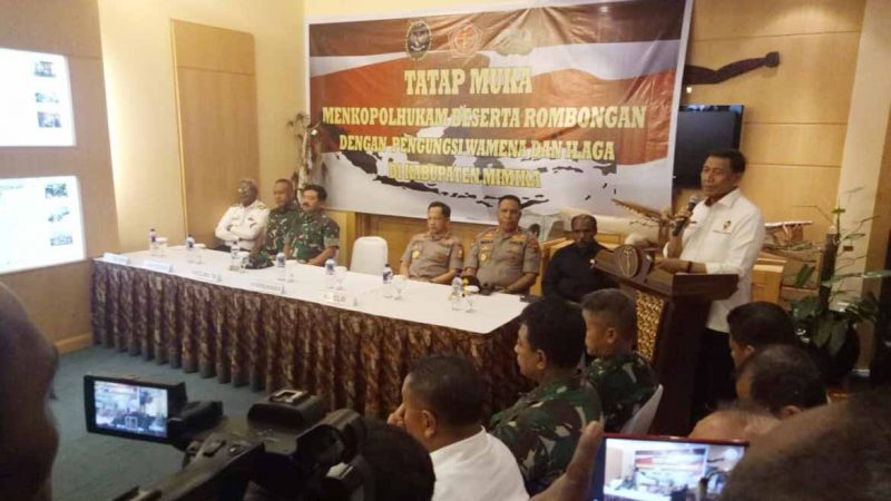 Wiranto: Pasukan Keamanan di Wamena dan Ilaga akan Ditambah