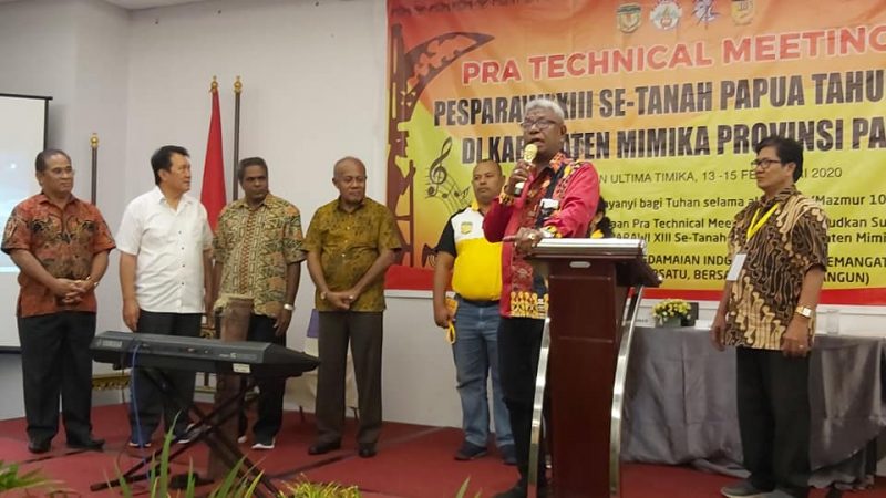 PARADE FOTO : 29 Kabupaten Resmi Cabut Undian dan Penutupan Pra Technical Meeting III Pesparawi XIII