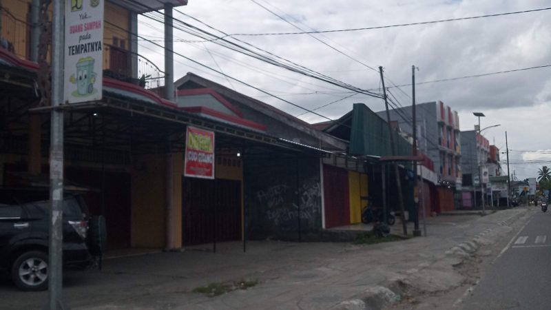 Pemberlakuan Jam Aktifitas, Kota Timika Terlihat Sepi