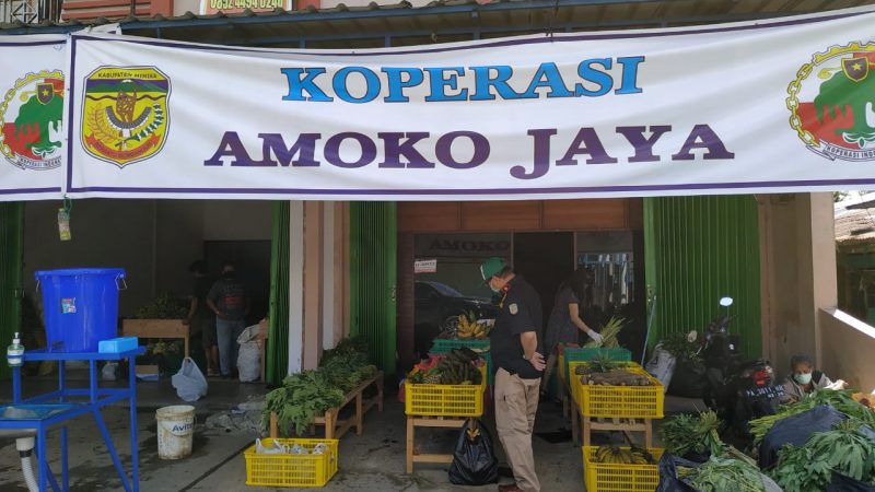 UPDATE TERKINI : Sekda Tinjau Aktifitas Koperasi Pasar Bina Karya Mimika