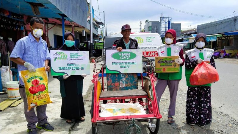 ‘YMM FI Tanggap Covid-19’, Bagi 240 Paket Bagi Warga Kota Timika