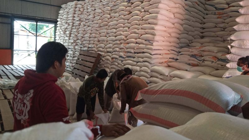 Kakansilog : Stok Beras di Timika Aman Hingga 3 Bulan Kedepan