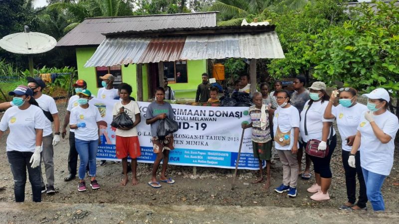 Letting Latsar Gol II 2018, Berbagi Kasih Sembako – Masker ke Warga