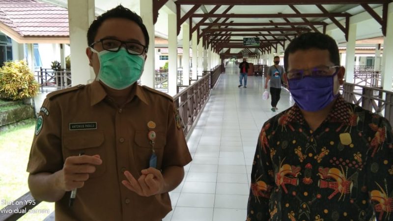 Kelompok I Satgas Covid-19 DPRD Mimika Tatap Muka dengan Direksi RSUD Mimika