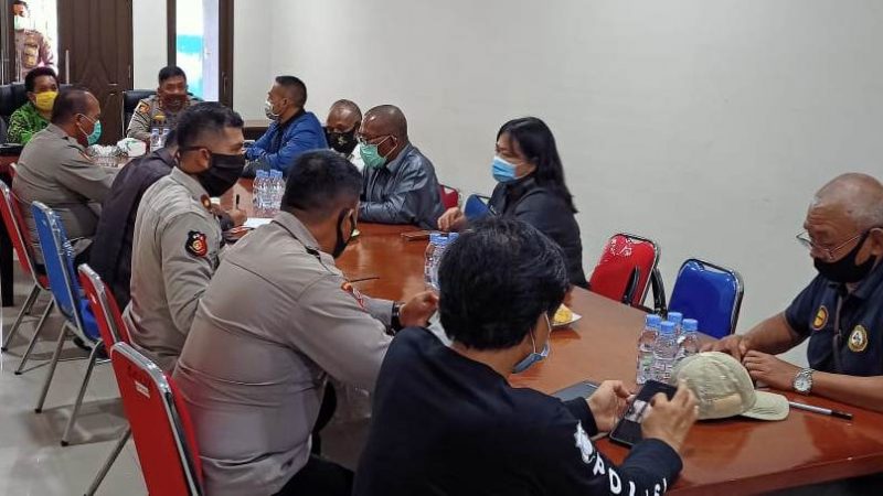 Dukungan Demi Terciptanya Kamtibmas, Komisi A DPRD Kunjungi Polres  Mimika