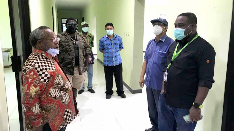 Sekretariat PB PON Sub Mimika Tempati Gedung DLH Baru