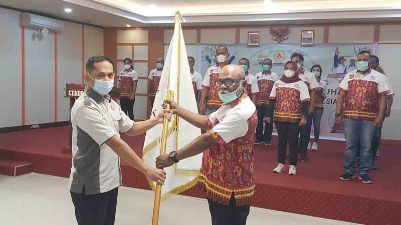 Pelantikan Pengurus ABTI Mimika, Diharapkan Memenuhi Target Emas PON XX