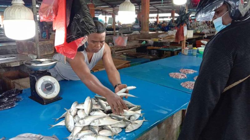 Dua Minggu ini Agen Belum Pasok Ikan ke Pedagang Pasar Sentral