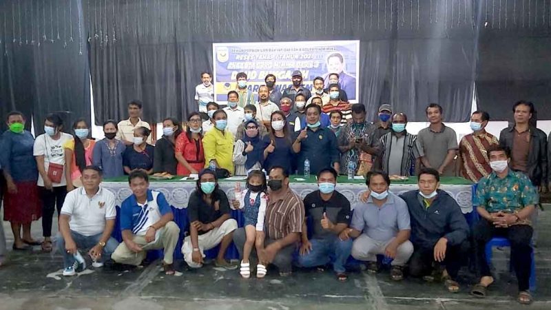 Daud Bunga : Aspirasi Masyarakat akan Kami Kawal