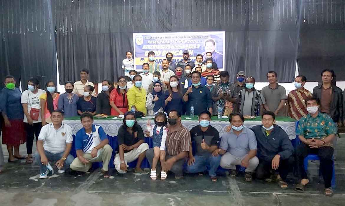 Daud Bunga : Aspirasi Masyarakat akan Kami Kawal