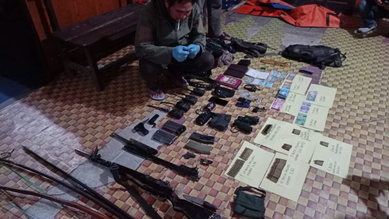 Satgas Nemangkawi Olah TKP di Kampung Mayuberi