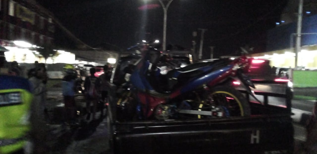 Puluhan Motor Terjaring dalam Razia Polres Mimika