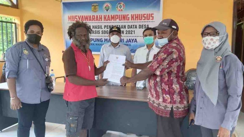 Dari Musyawarah Kampung Mandiri Jaya, Perencanaan yang Baik Diawali Dari Data