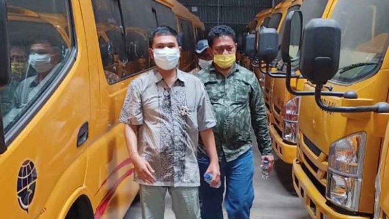 Bus Operasional PON Siap Dikirim ke Papua