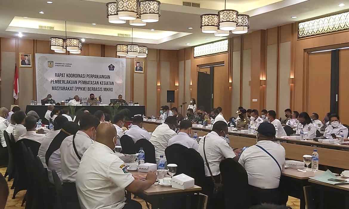 Selama Masa PPKM, Bupati Larang Pimpinan OPD Keluar Daerah