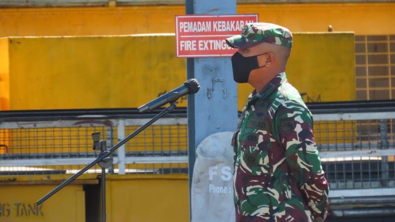 Dandim Pimpin Apel Gelar Pasukan Pengamanan Kunker Panglima TNI dan Kapolri