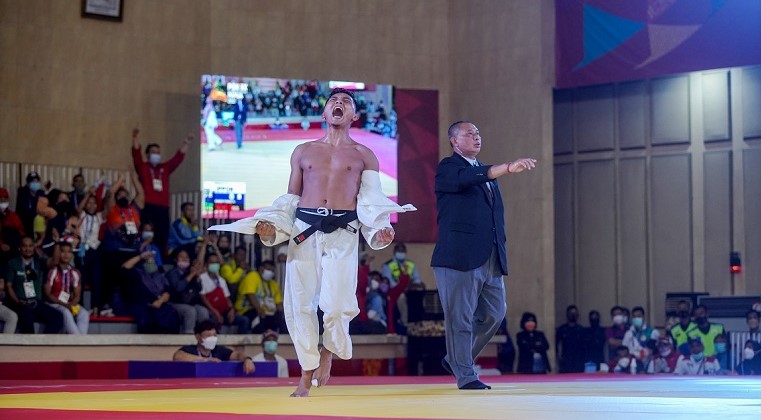 BERITA FOTO : PEJUDO DKI JAKARTA SELEBRASI GERALD C GEORGE PANTOW