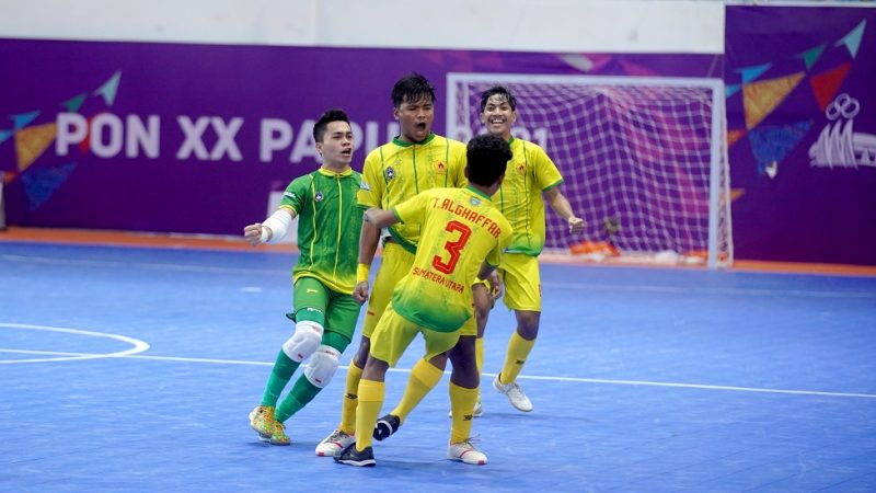 Tim Futsal Sumatera Utara Kandaskan Kalimantan Barat 4-2