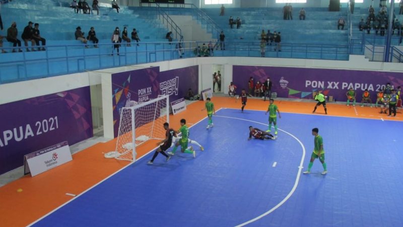 Menang 2-1 Atas Sumatera Utara, Tim Futsal Papua Berhasil Raih Tiga Poin