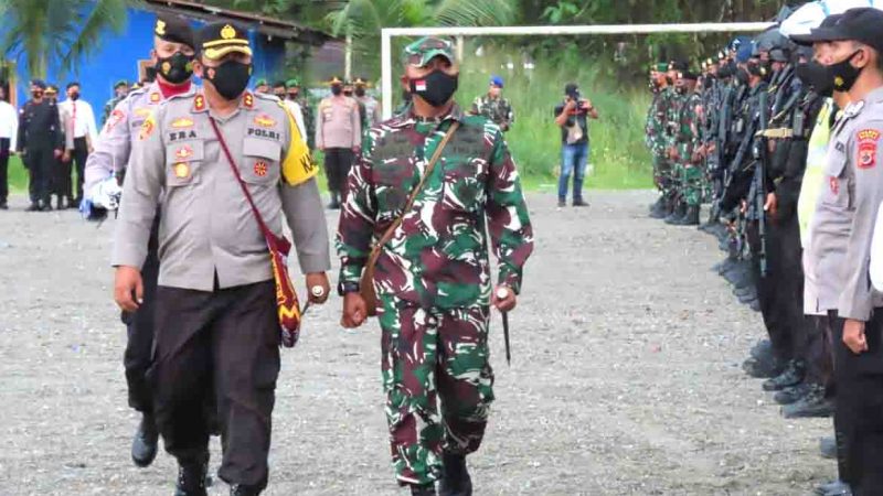 Kapolres Ajak Warga Jaga Kamtibmas Jelang PON XX di Mimika