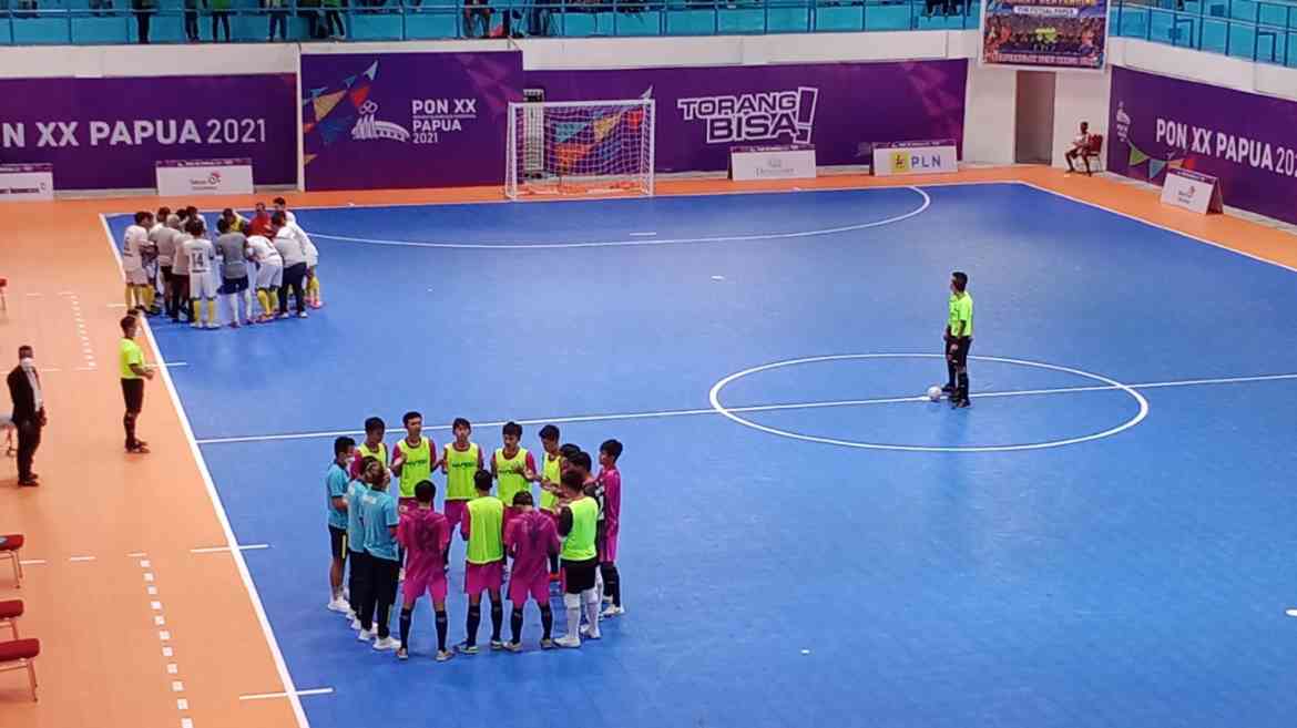 Tim Futsal Banten Tahan Imbang Jatim 1-1