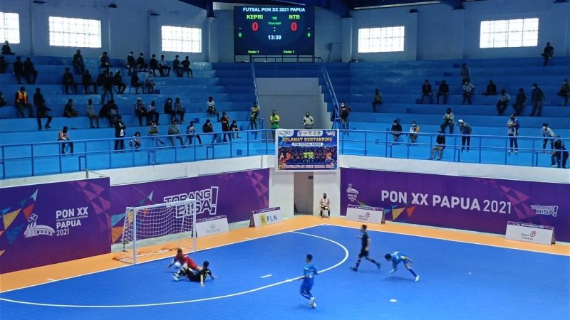 Futsal PON XX : Juara Bertahan Jabar Mampu Kandaskan Banten 4-2