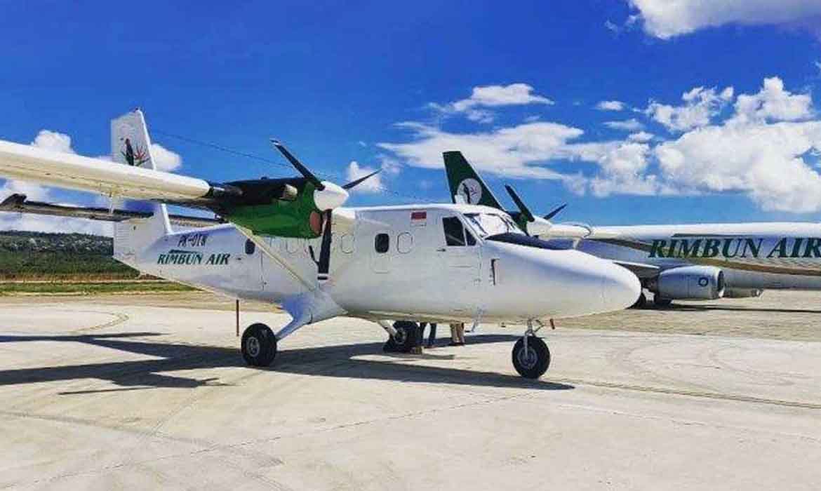 Tim Gabungan Lakukan Pencarian Pesawat Rimbun Air Yang Dilaporkan Hilang Kontak