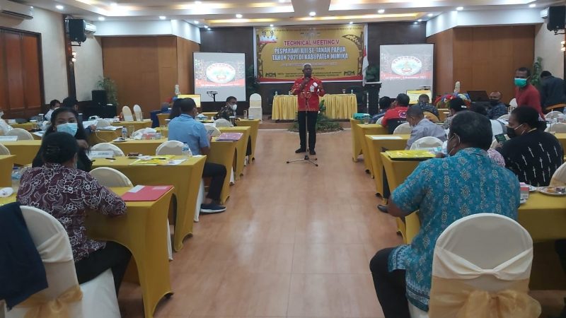 Technical Meeting V Pesparawi XIII Ditutup, Wabup Mimika Sampaikan  Terima Kasih untuk Semua LPPD Se Papua