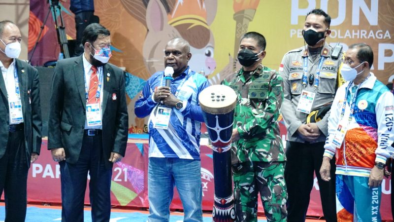 Cabor Wushu PON XX Papua Klaster Merauke Secara Resmi Dibuka