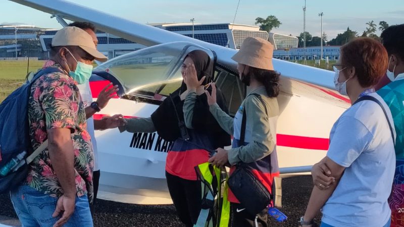 Dua Atlet Terbang Layang Papua Sumbangkan Medali Emas Untuk Papua  
