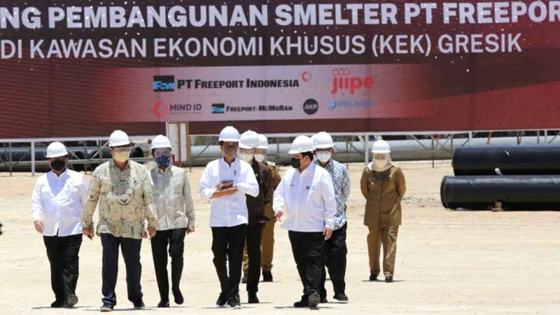 Presiden Joko Widodo Groundbreaking Pembangunan Smelter Single Line Terbesar di Dunia