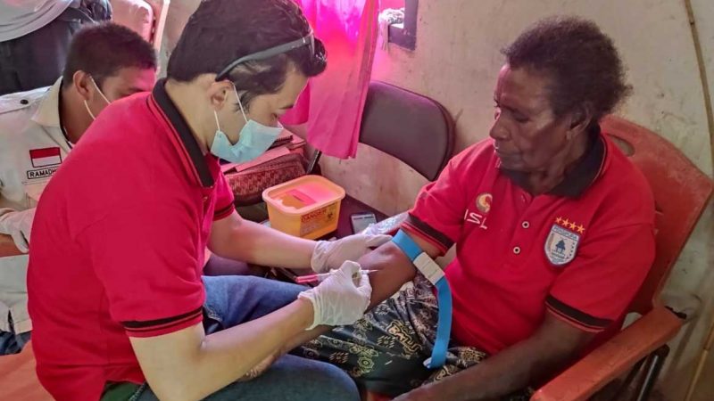 PTFI Dukung Riskesdas Kabupaten Mimika 2021