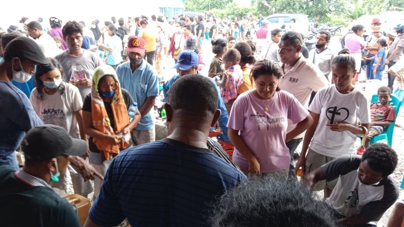 Pemkam Nawaripi Fasilitasi Operasi Serbu Tahap II Operasi Pasar Murah Minyak Tanah