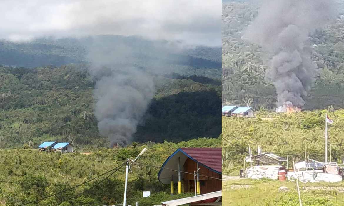 KKB Bakar Sekolah di Kabupaten Pegunungan Bintang