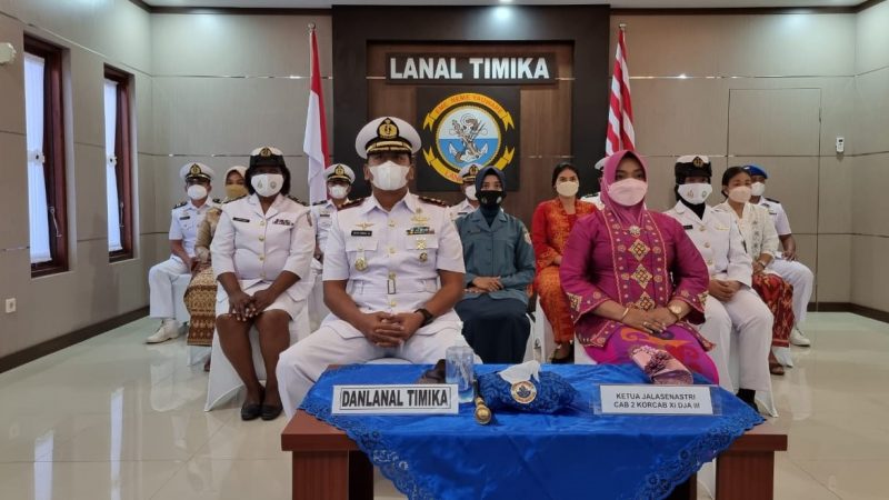 Lanal Timika Ikuti Peringatan HUT Kowal ke-59 Secara Virtual