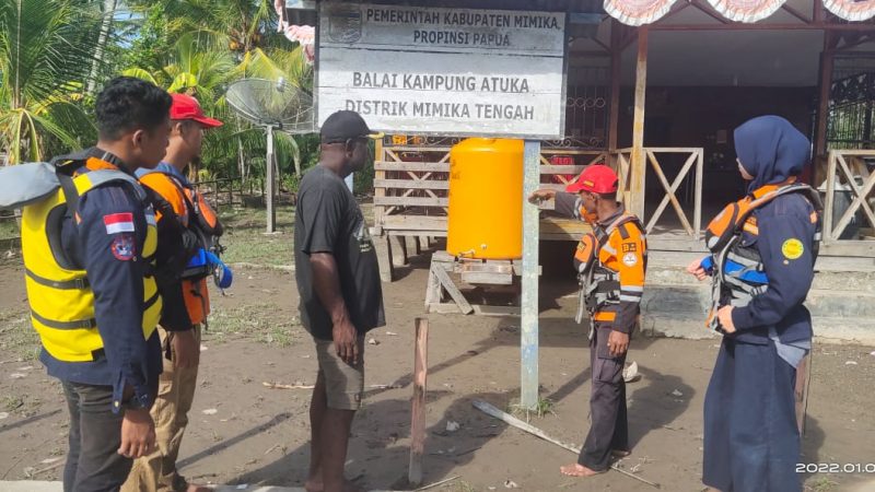 Banjir Rob di Kampung Atuka Satu Rumah Hilang dan 10 Rumah Rusak
