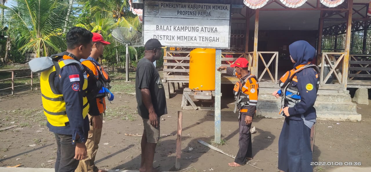Banjir Rob di Kampung Atuka Satu Rumah Hilang dan 10 Rumah Rusak