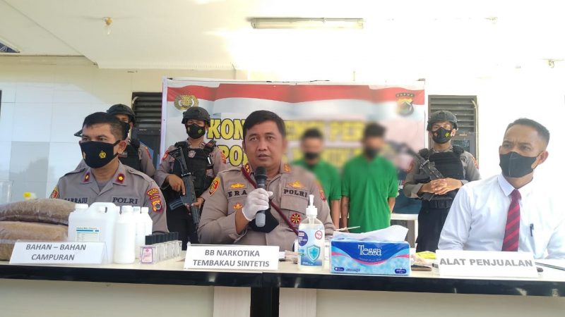 Produksi dan Jual Narkotika di Timika, Tiga Pemuda Diringkus Polisi