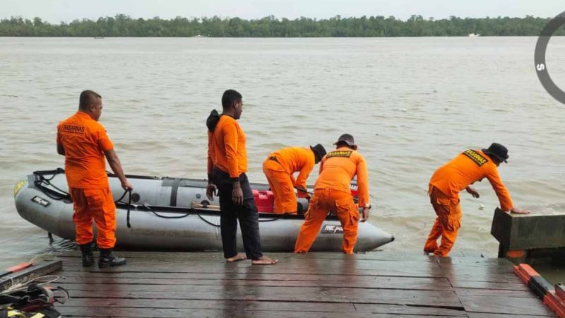 Seberangi Sungai Untuk Memancing, Melky Hanyut Terbawa Arus