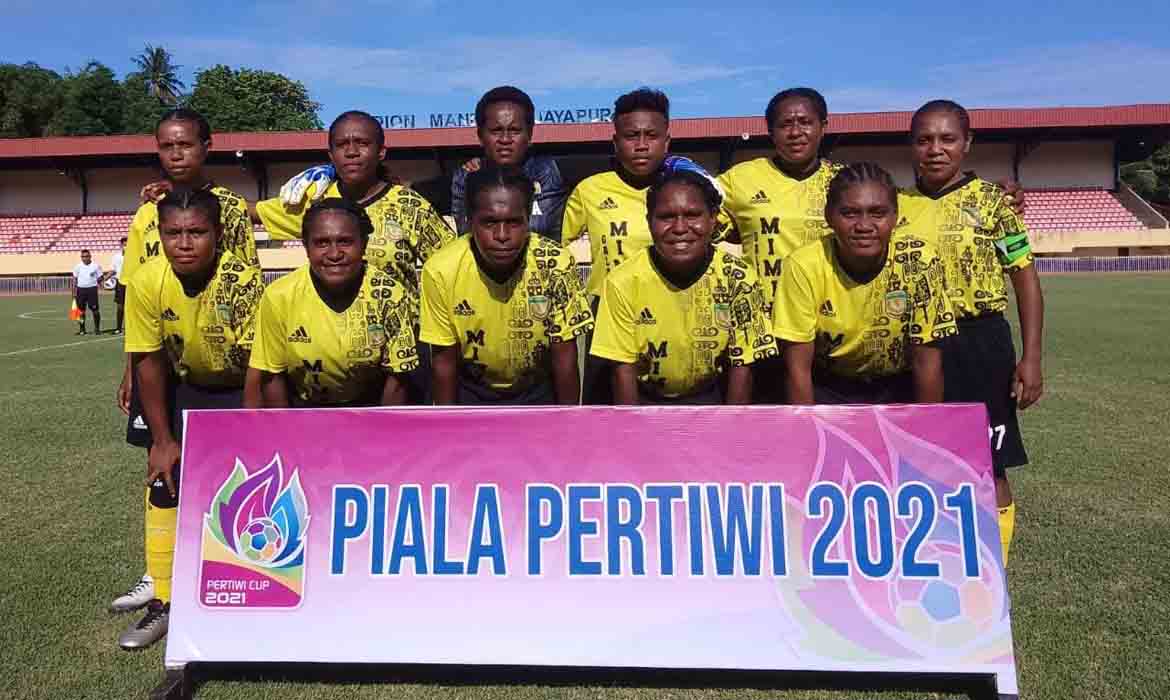 Leg Pertama Pertiwi Cup 2021, Galanita Mimika Kalah dari Persitoli Tolikara