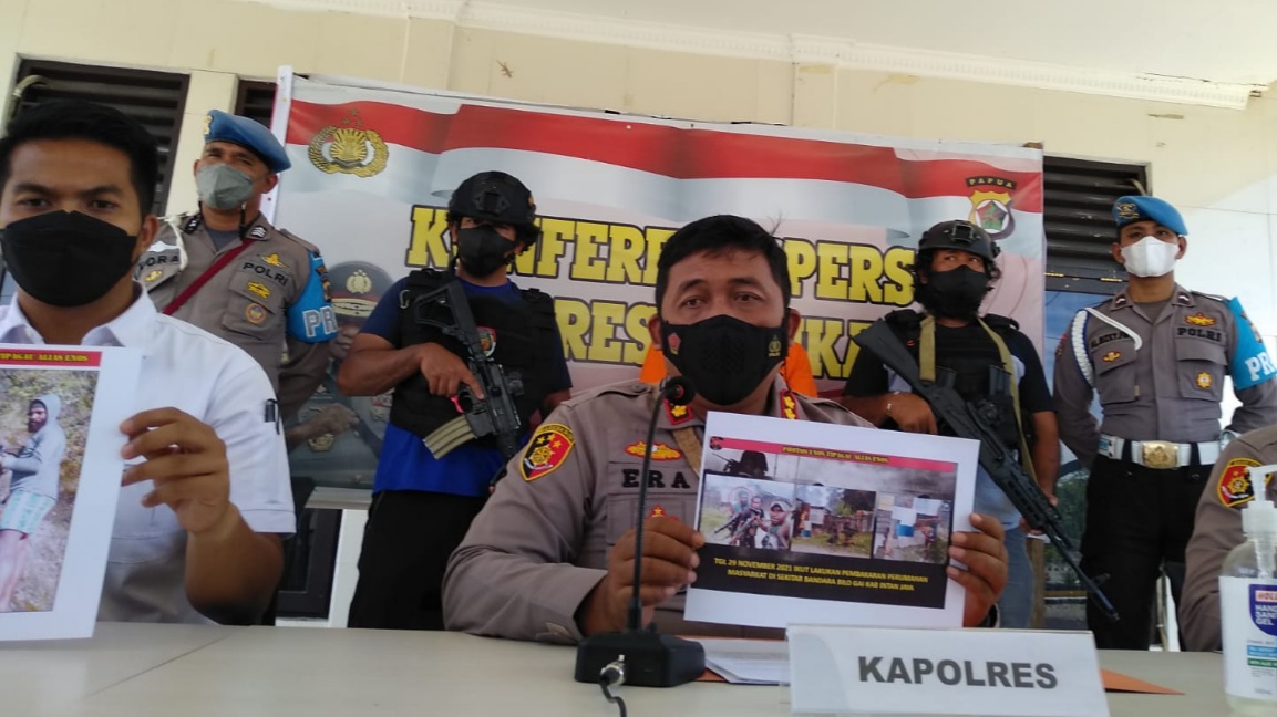 Cari Amunisi di Timika Buronan KKB Intan Jaya Ditangkap