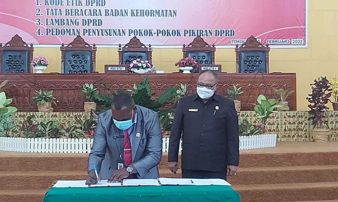 Dewan Tetapkan Empat Rancangan Peraturan DPRD Tahun 2022