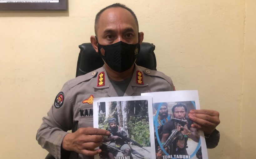 Toni Tabuni Pimpinan KKB Ndeotadi Berhasil Dilumpuhkan Satgas Gakkum Ops Damai Cartenz