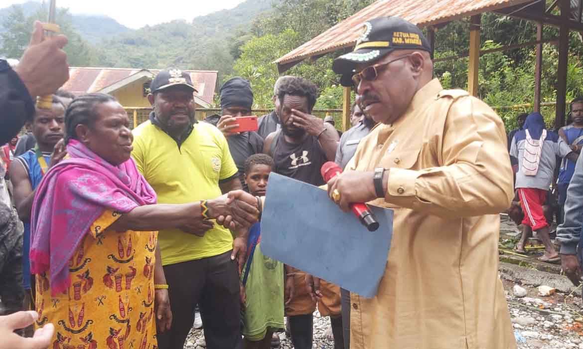 Ketua DPRD Mimika dan Anggota dari Dapil V Reses di Kampung Banti