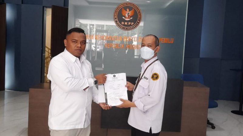 Pengangkatan Sekretaris KPU Kabupaten Mimika Dilaporkan ke DKPP-RI