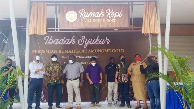 Telah Hadir Rumah Kopi Amungme Gold di Timika