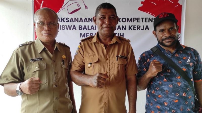 Komitmen Membangun SDM OAP, Pendiri BLK Kwamki Narama Sambangi BLK Merah Putih