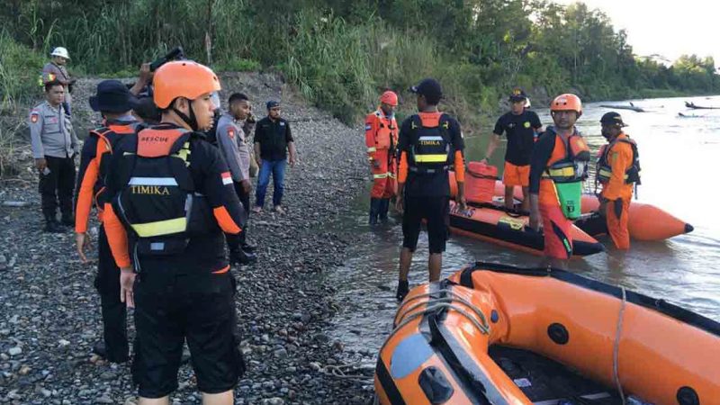 Dua Orang Terseret Arus Sungai di Mile 28, Satu Ditemukan Meninggal Dunia