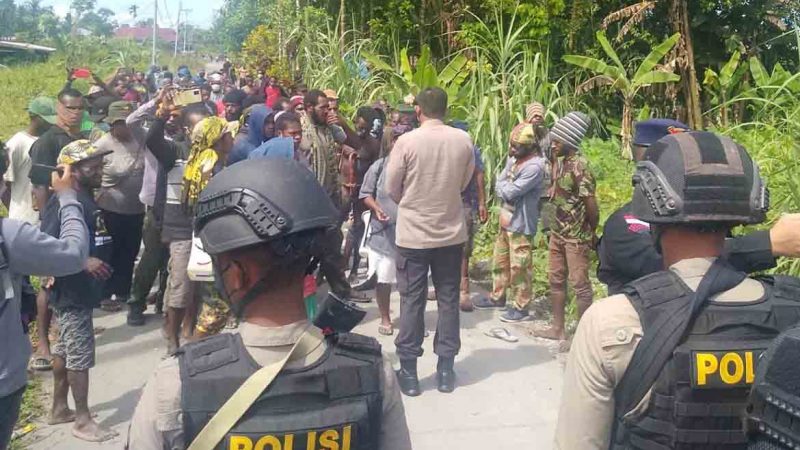 Rencana Demo Dibubarkan Polisi, Kamtibmas Mimika Aman dan Kondusif